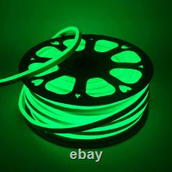 110V In/Outdoor LED Neon Rope Light Strip 150ft Waterproof Party Home Bar Decor