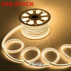 110V LED Neon Light Strip Waterproof Tube for Sign Floor Ceiling Holiday Party