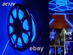 12V Neon LED Light Strip Waterproof Outdoor Tube Commercial Bar Home Sign Decor