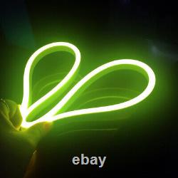 150ft 110V LED Neon Light Strip Waterproof Outdoor Building Holiday Party Decor