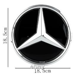 19-22 Mercedes Benz W205 W177 LED Light Grille badge Star Emblem Mirror LOGO