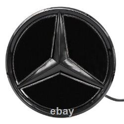 1X Mercedes Benz GLC GLE GLS 20-22 lluminated Led Grille Black Logo Star Emblem