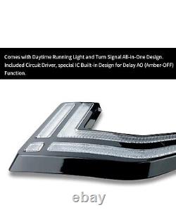 2021 F150 Raptor LED Front Fender Side Marker Lights- sequential Turn Signal/DRL