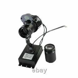 20W Indoor Black Remote Control LED Gobo Projector Advertising LED Logo Light