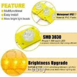 20 LED Module SMD 3030 Sign Design 12V ABS IP65 Waterproof Light For Logo Decor