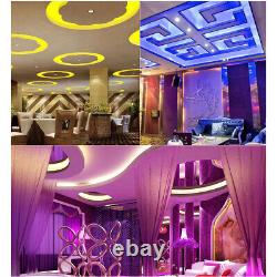 30-160ft Waterproof LED Neon Light Strip Bar Room Home Indoor Decoration 12V/24V