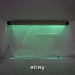 35W x 22T Snap-On S Logo Panel Multicolored Acrylic LED Light Sign withRemote