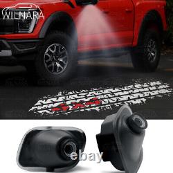 4X4 Logo Mirror Puddle LED Shadow Light Projector Logo For Ford F150 2015-2020