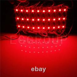 5050 SMD 3 LED Module Lights Red For Store Car Sign LOGO Window Lamp Waterproof