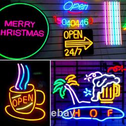 50ft LED Neon Light Strip DC 12V Waterproof Boat Car Party Sign Outdoor Lighting