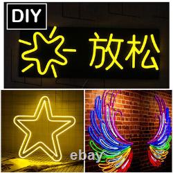 65ft 12V LED Neon Light Strip Waterproof Silicone Tube Holiday Boat Car Decor
