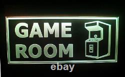 ARCADE LED Neon Sign Light Game Room Man Cave Flashing Multi-Color Large 20 New