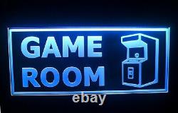 ARCADE LED Neon Sign Light Game Room Man Cave Flashing Multi-Color Large 20 New