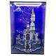 Acrylic display case with logo for Lego The Disney Castle 71040 LED lights USA