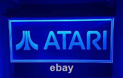Atari LED Signs Neon Light Game Room Arcade Super Mario PS5 Nintendo Large 20x10