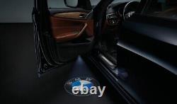 BMW Genuine LED Door Logo Projector Light BMW Logo M Logo 68mm 63312468386 NEW