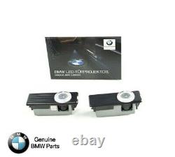 BMW Genuine LED Door Projector Set x 2 Kits 63312468386
