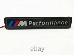 BMW M grille logo emble-M deca-L badge LED lights lighting