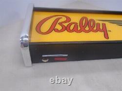 Bally Pinball Logo LED Display light box sign