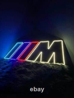 Bmw M Logo Car Neon Sign Car Logo Custom LED Light Game room Bedroom Bar Decor