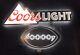 Coots Light NFL NCAA Football Metal LED Logo Beer Sign 36x24 Brand New In Box