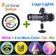 Custom Gobo Card Remote Spin Projector Logo AD Light HD Zoom Cafe Advertise Lamp