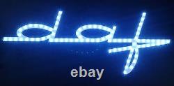 DAF TRUCK LED LOGO LIGHT BOARD CABIN LED LIGHT PLATE 70 x 35 cm + FREE DIMMER