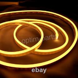 DC12V LED Neon Light Strip Flexible Silicone Tube AD Sign Boat Car Party Decor