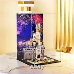 DK -LED light display case with logo for Lego The Disney Castle 71040