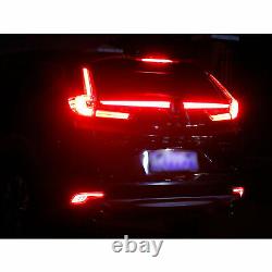 Dynamic Sequential Signal Tail Brake Trunk Reflector Light Fit Honda CRV 2017-up