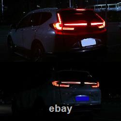 Dynamic Sequential Signal Tail Brake Trunk Reflector Light Fit Honda CRV 2017-up