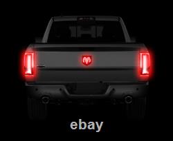 Emblem LED Dodge 2006 2012 Ram 1500 2500 3500 Logo Tailgate Chrome Light