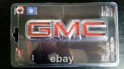 Emblem LED GMC 2003 2023 Sierra 1500 2500 3500 Logo Tailgate Chrome Light