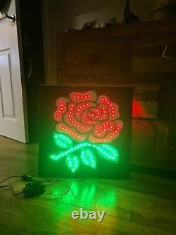 England Rose Truck Led Logo Light Board + Free Dimmer