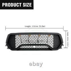 For Ram 1500 TRX Style 2019 2020 2021 Front Upper Grille with LED Lights & Logo