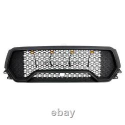 For Ram 1500 TRX Style 2019 2020 2021 Front Upper Grille with LED Lights & Logo