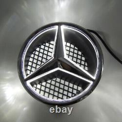 Front Grille Star Logo LED Emblem Light For Mercedes Benz W204 2008 2009-2013