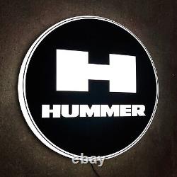 Hummer Led Wall Light Sign Logo Garage Automobilia Truck Car H1 H2 H3 Limo