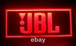 JBL Audio LED Signs Logo Banner Sound Speaker Home Cinema Sign Neon Light 10x20