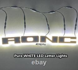 JHB Pure Color WHITE / Amber Car Logo Letter Lights ABCDEFGHJMNOPRUX available
