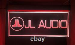 JL AUDIO LED Signs Neon Light Car Stereo Speaker Hanging Garage Sign Man Cave
