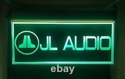 JL AUDIO LED Signs Neon Light Car Stereo Speaker Hanging Garage Sign Man Cave