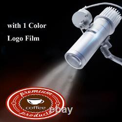 LED Gobo Advertising Logo Projector Light Indoor Outdoor Shop KTV Welcome Lamp