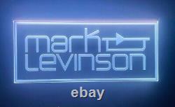 MARK LEVINSON LED Signs Logo Sound Amplifiers Audio Systems Neon Light