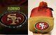 NFL San Francisco 49ers Mini LED Logo Light Up Beanie-New