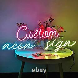 Neon Sign Name Design Business Logo Wall LED Light Birthday Party Night Lamp