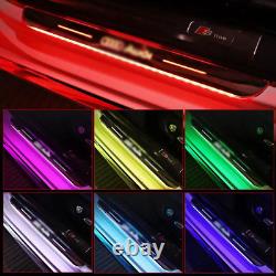 New Acrylic Car Door Light Logo Projector Laser Lamp USB Power Moving LED Welcom