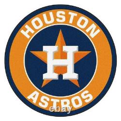 New Houston Astros Decor Round Logo LED 3D Neon Sign Light Lamp 16x16