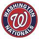 New Washington Nationals Round Logo LED 3D Neon Sign Light Lamp 16x16