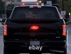 Putco Luminix LED Tailgate Light-Up Emblem Logo Red for Ford F-150 Single 92604